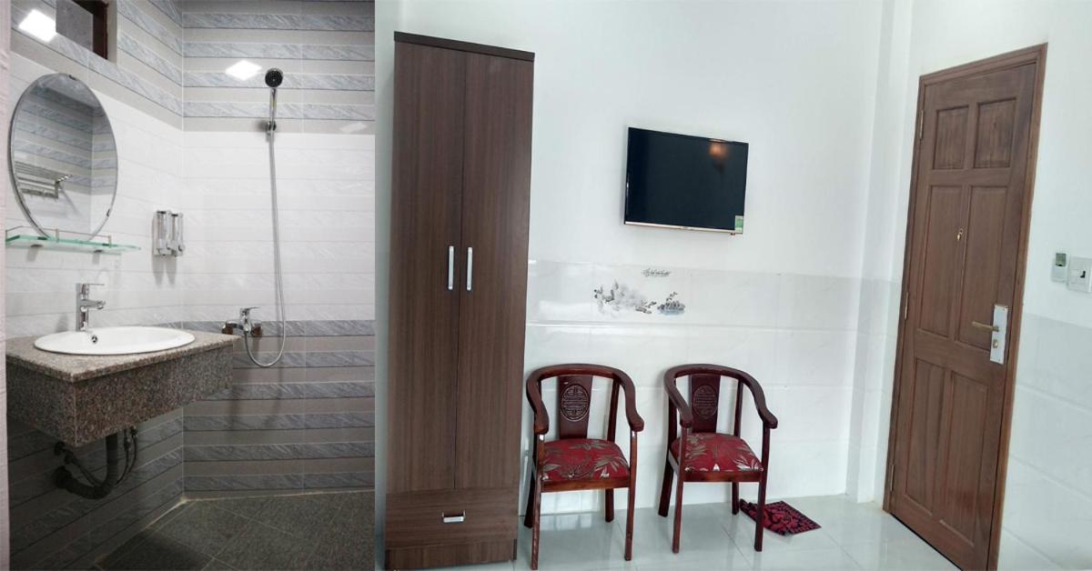 Anh Quan Hotel Куинён Экстерьер фото